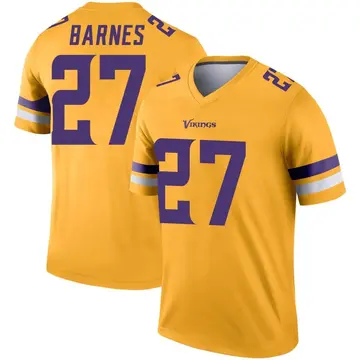 Kalon Barnes Minnesota Vikings Youth Legend Purple Color Rush T-Shirt