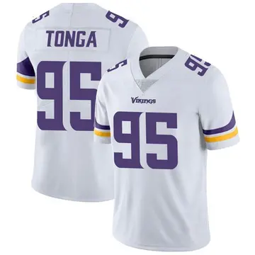 Khyiris Tonga Minnesota Vikings Women's Black Name & Number Logo